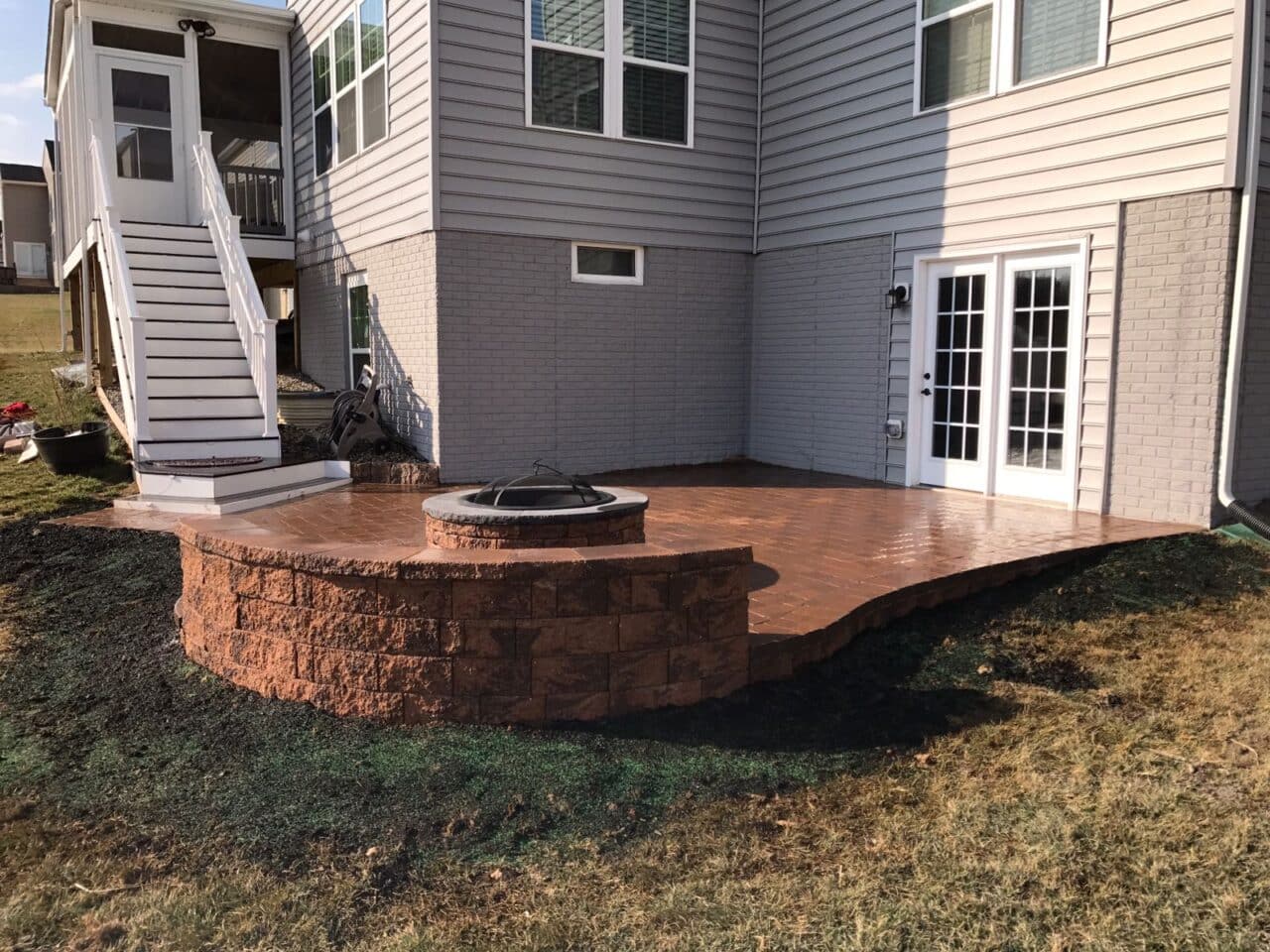 Patio Brick Design