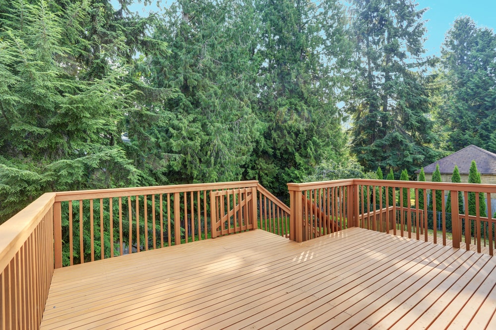 natural wood vs composite deck