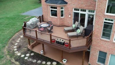 professionally built deck done by Prince William Home Improvement